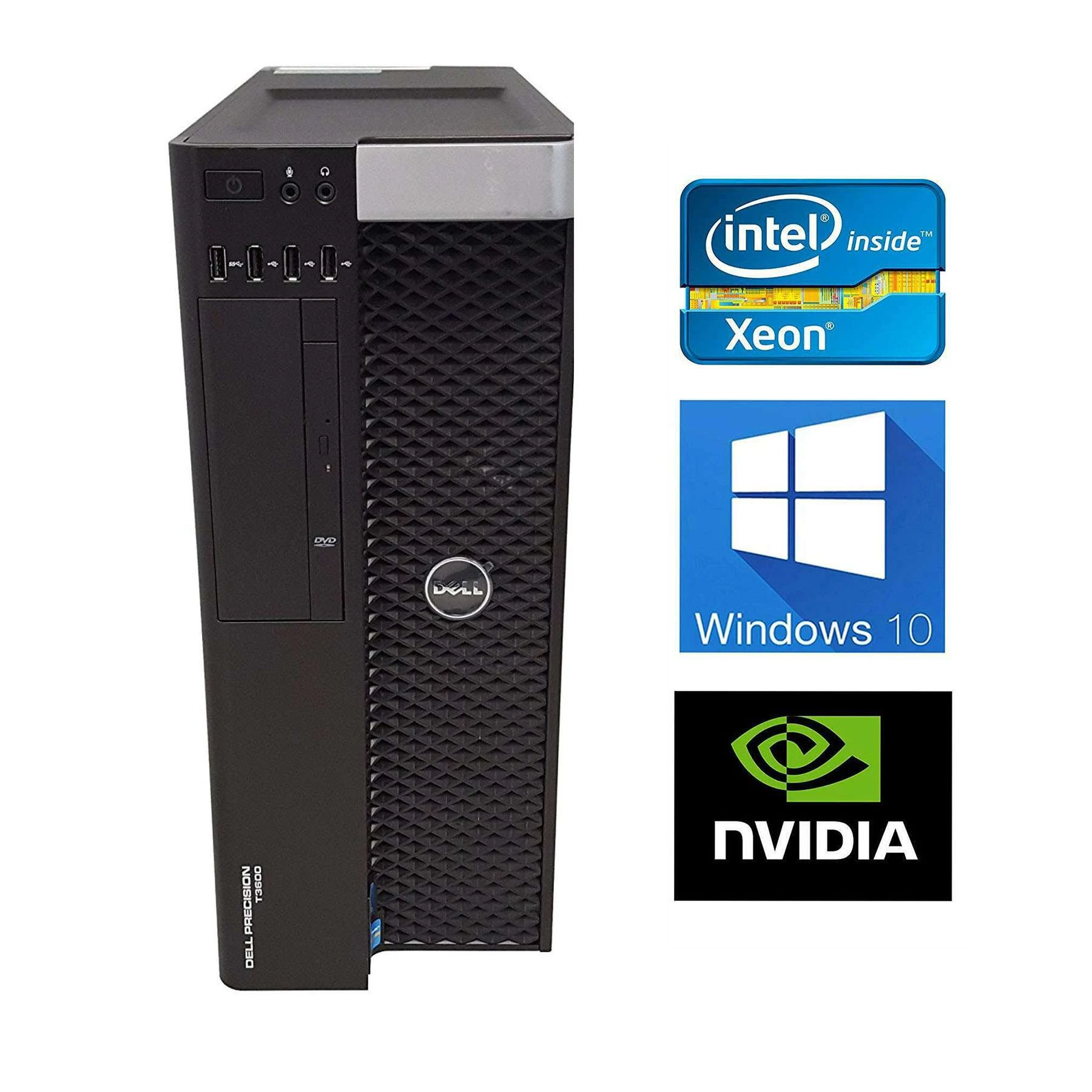 Dell Precision T3600 Intel Xeon E5-1600 & E5-2600 Series CPUs /16GB RAM/1TB/512MB GPU Level Workstation - Image 4