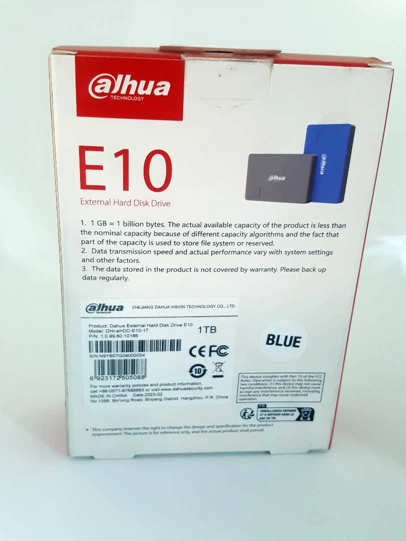 Dahua E10 1TB External Portable SSD – High-Speed Storage