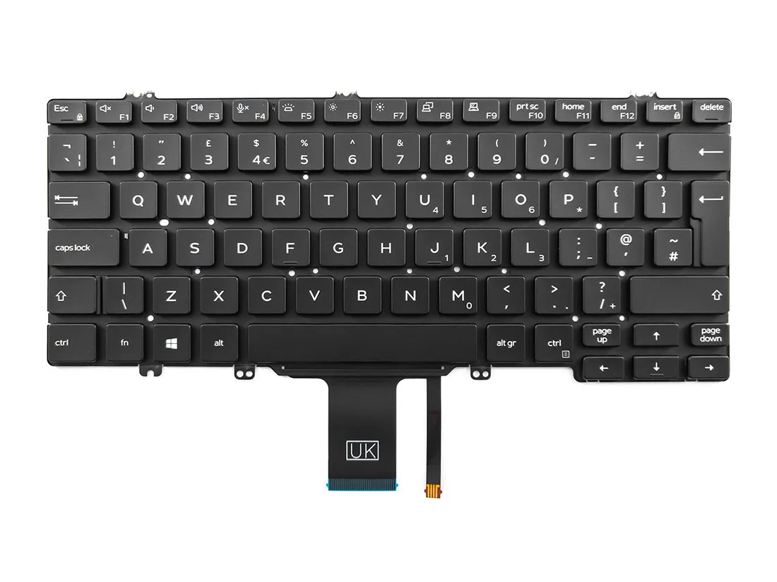 3JKFK Dell Latitude 13 5300 series 5310 replacement English US Layout New Backlight Keyboard Backlit