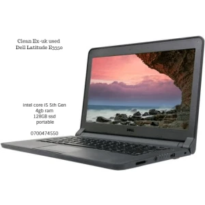 Ex-uk refurbished Laptop Dell latitude E3350 intel core i5 5th Gen, 4gb Ram, 128GB SSD in Nairobi