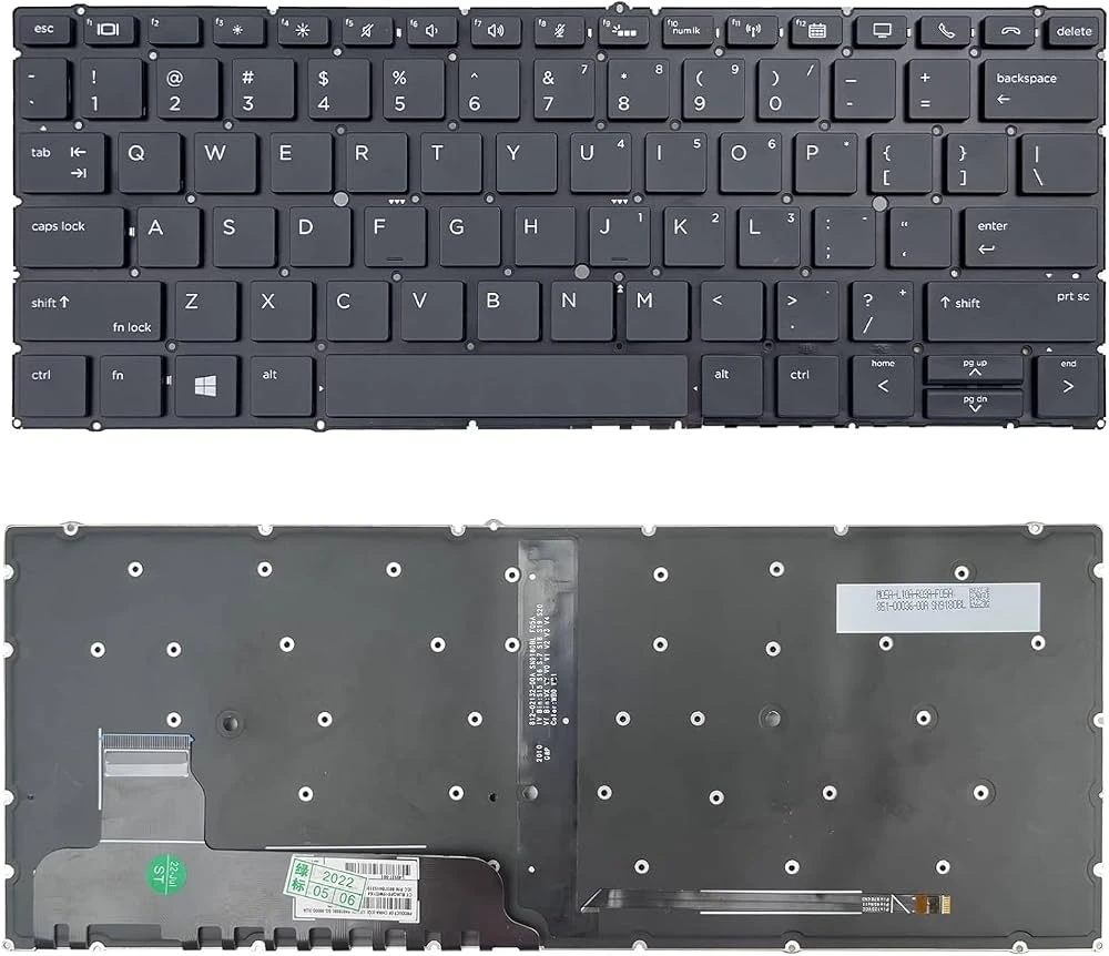 ⌨️ HP EliteBook X360 830 G6 English Backlit UK/US Layout Keyboard