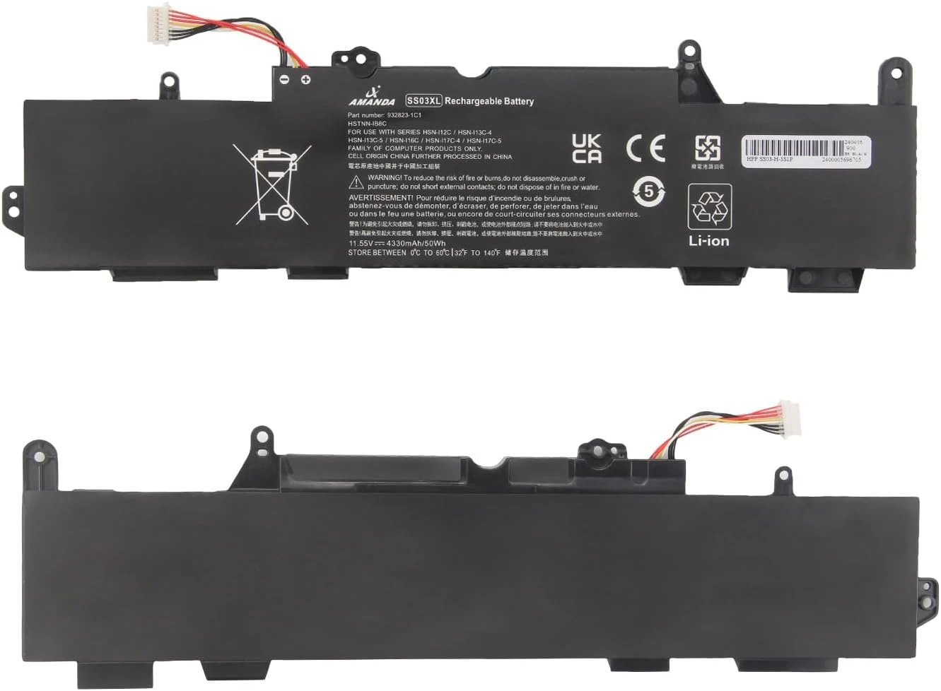HP EliteBook 840 745 G5 G6 SS03XL HSN-I12C HSN-I13C-4 HSTNN-LB8G Genuine Laptop Battery