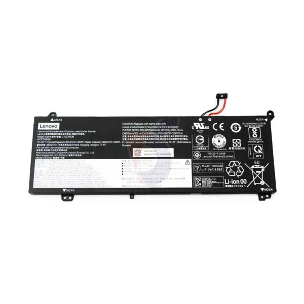 L19M4PDD 56Wh 3627mAh Genuine replacement Laptop Battery for Lenovo ThinkBook 13S G2 ARE-13S G2 ITL-14S G2 ITL Series L19M4PDD 5B10Z37621 SB10Z37619 L19C4PDD 5B10Z37618 L19D4PDD 5B10Z37617.