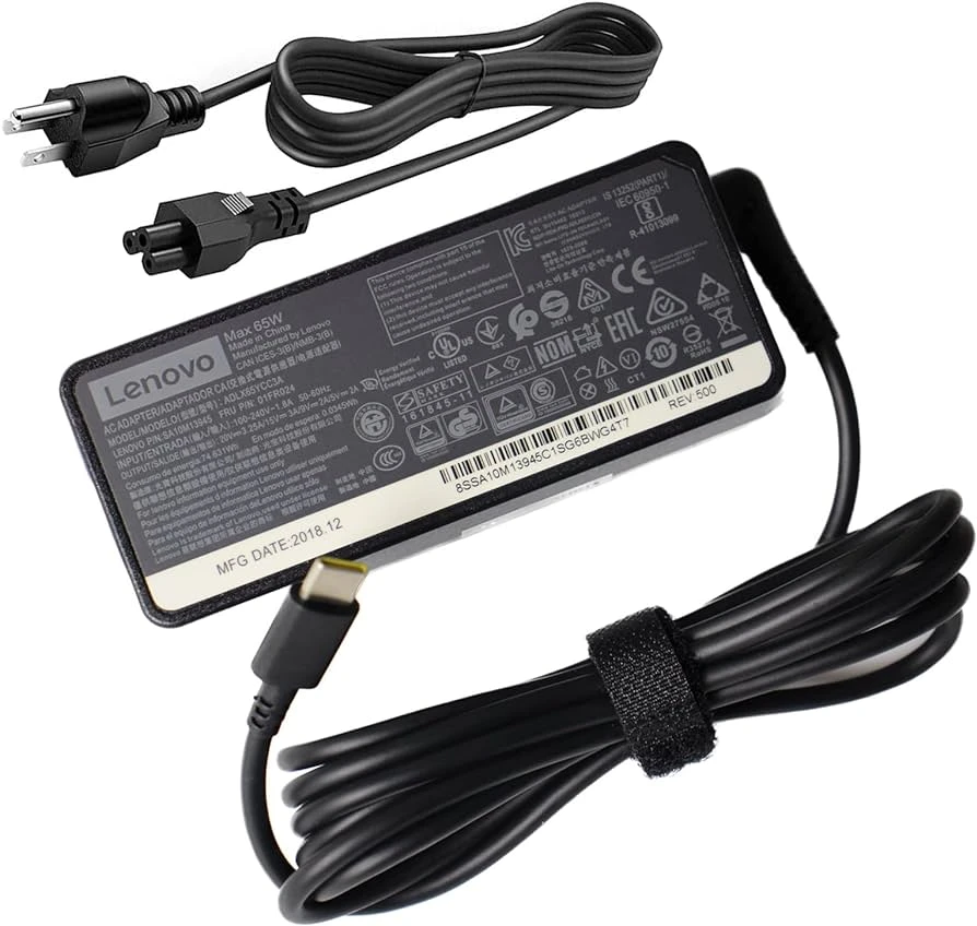 USB C Laptop Charger for Lenovo ThinkPad X13 G3 Laptop Charger Lenovo Type C With Power Adapter Cord Replacement in Nairobi CBD at Deprime Solutions