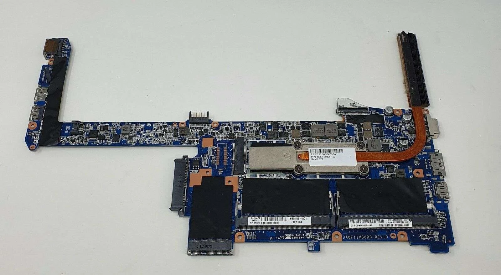 650403-001,669013-001 HP System Board (Motherboard) for HP ProBook 5330m Motherboard Intel Laptop