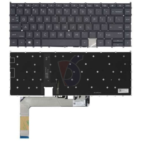 Black Backlit US Keyboard For HP EliteBook 1040 G7  replacement in Nairobi CBD