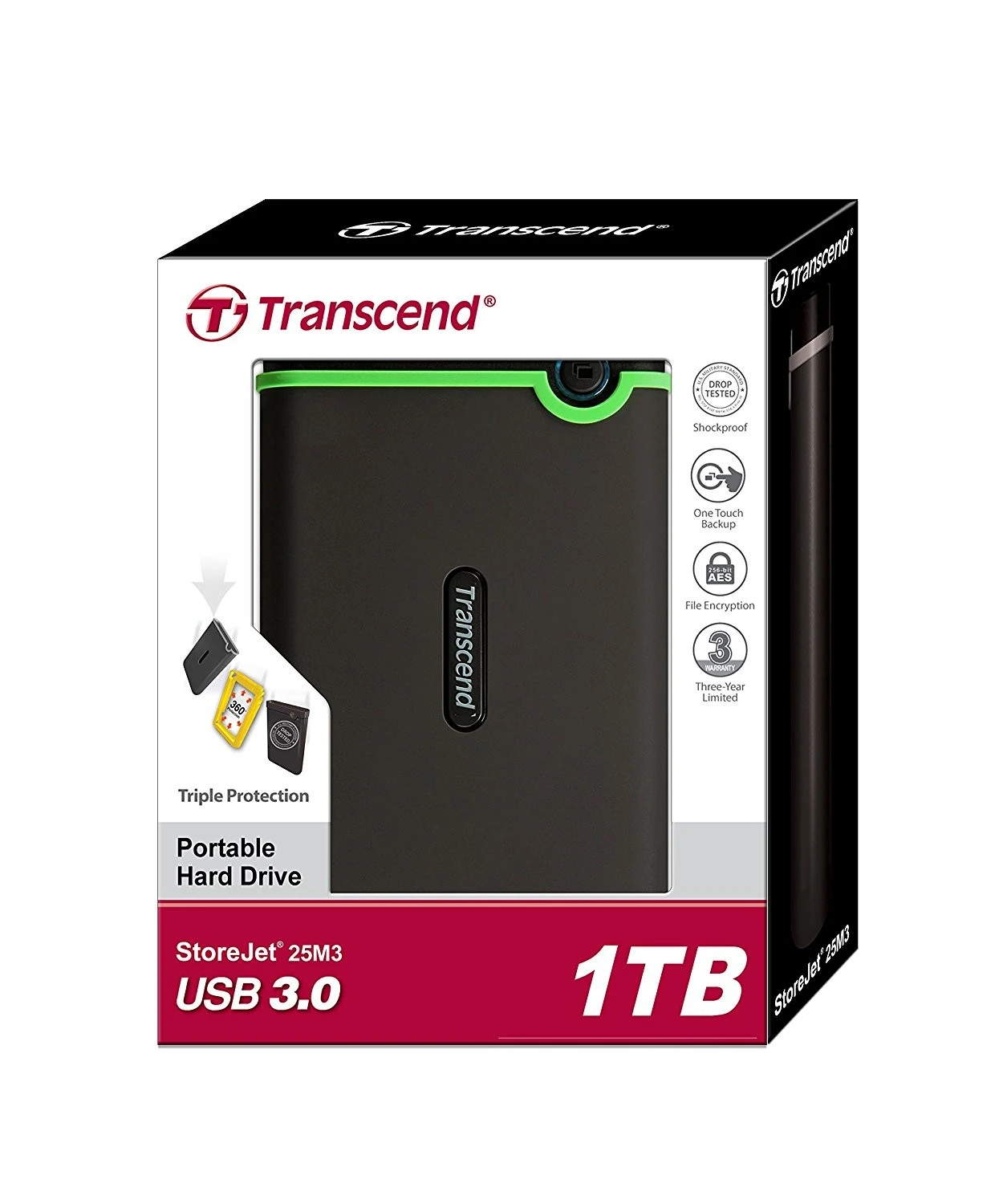 Transcend 1TB External Hard Drive – Portable USB Storage – Nairobi Kenya