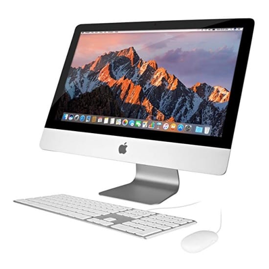 clean ex-uk imac i5,4gb,500gb hdd,21inch wide screen