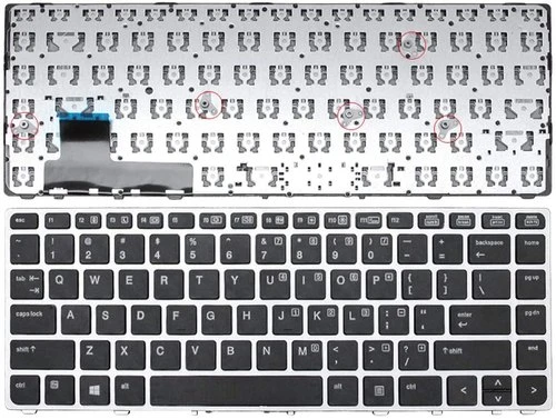 HP EliteBook Folio 9470m replacement keyboard with NO backlit, HP Folio 9480m keyboard with NO backlit in Nairobi