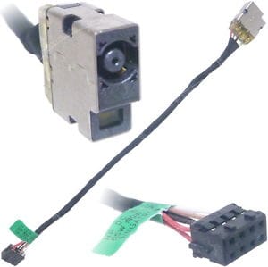 DC Power Jack Socket Cable Connector Port For HP Pavilion 15-ab Series Laptops