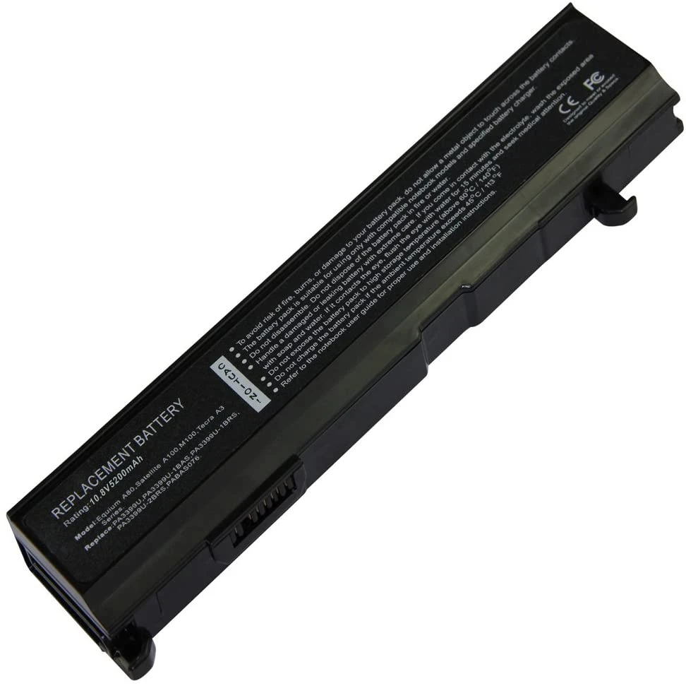 Toshiba PA3451U PA3399u A100 Laptop Replacement Battery