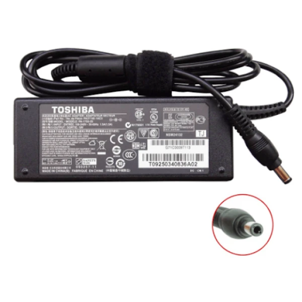 65W 19V-3.42A Toshiba Satellite C50 C50D C850 Laptop AC Adapter Charger with Power Cord UK Plug