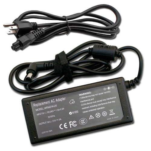 Samsung Monitor LCD LED  Ac Adapter Charger + power cable