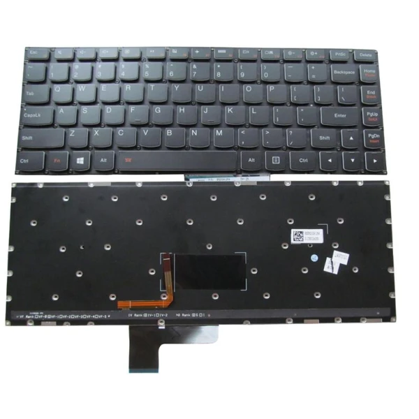 Backlit Laptop Keyboard For Lenovo Yoga 700-14LSk