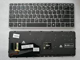 Replacement for HP EliteBook 745 G1  US Keyboard with Silver Frame with Backlight 776475-001 in Nairobi CBD at Deprime Solutions