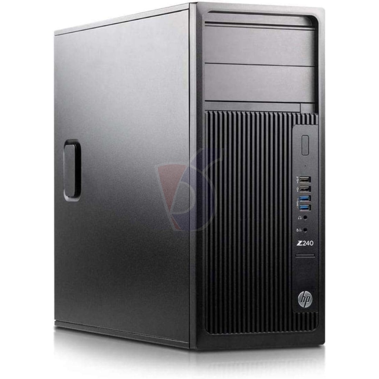 Refurbished HP Tower CPU Z240 Workstation Gaming Computer Xeon E3 ...