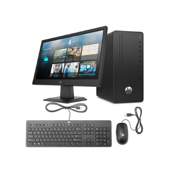 HP 290 g4 Intel core i7(10700) 8GB/1TB HDD/22" TFT Monitor/Free DOS