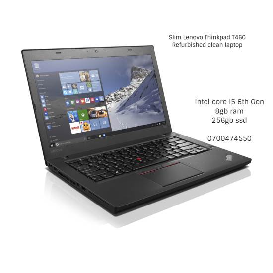 Lenovo Thinkpad T460 refurbished Ex-uk Laptop in Nairobi