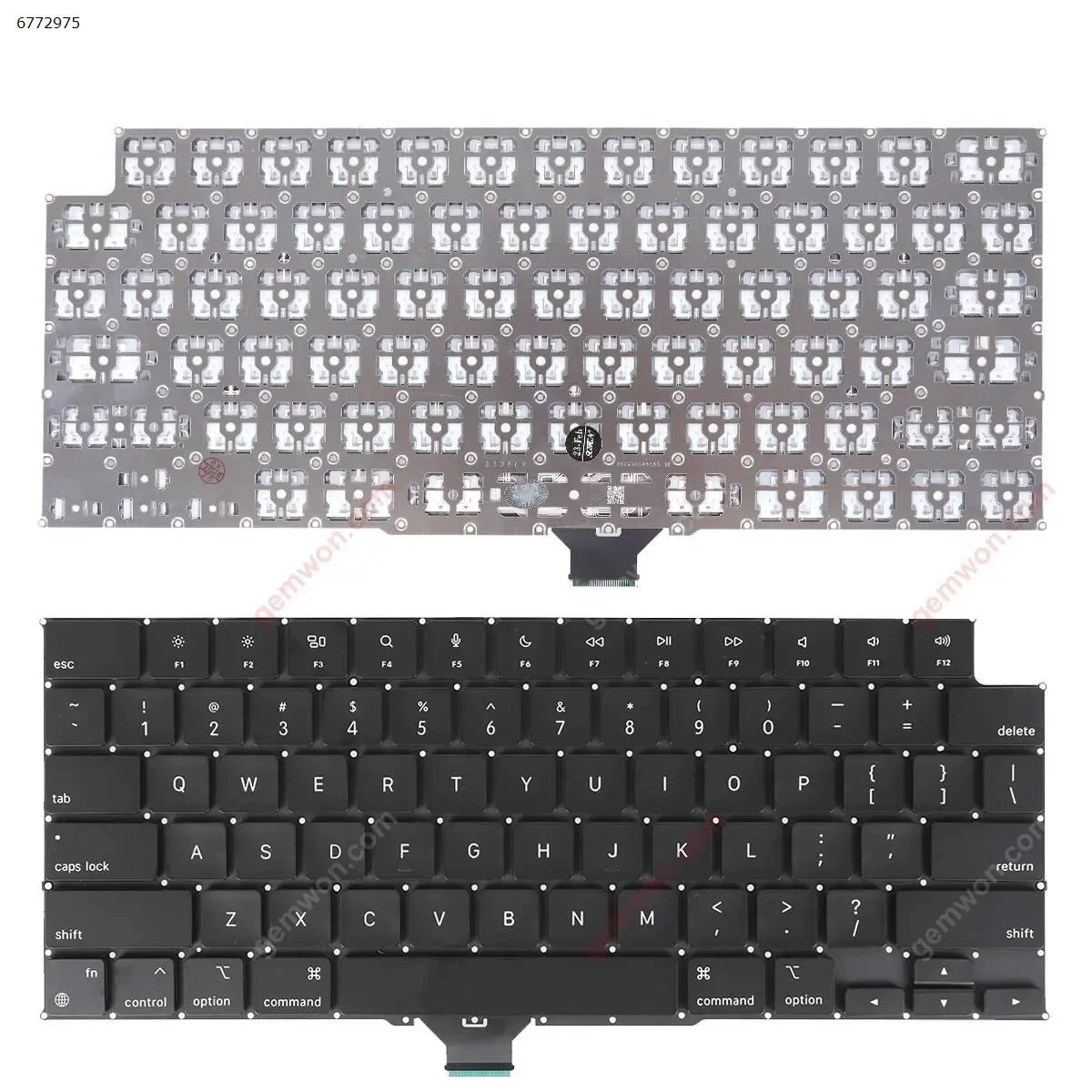 ⌨️ MacBook Pro 14-Inch A2442 (M1, 2021) Keyboard Replacement (US & UK Layout, English)