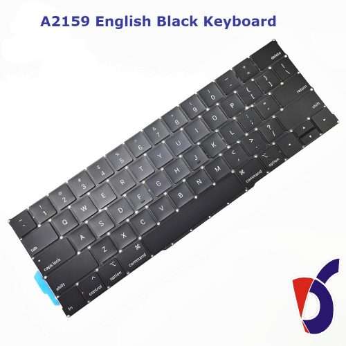 New English Replacement Apple MacBook Pro A2159 2019 2020 Keyboard US Layout