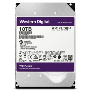 🟣 Western Digital WD Purple Pro 10TB AI Surveillance HDD