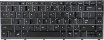 Black US Backlit Keyboard Gray Frame PK131C42A00 For HP ZBook Studio G4 replacement in Nairobi CBD at Deprime Solutions